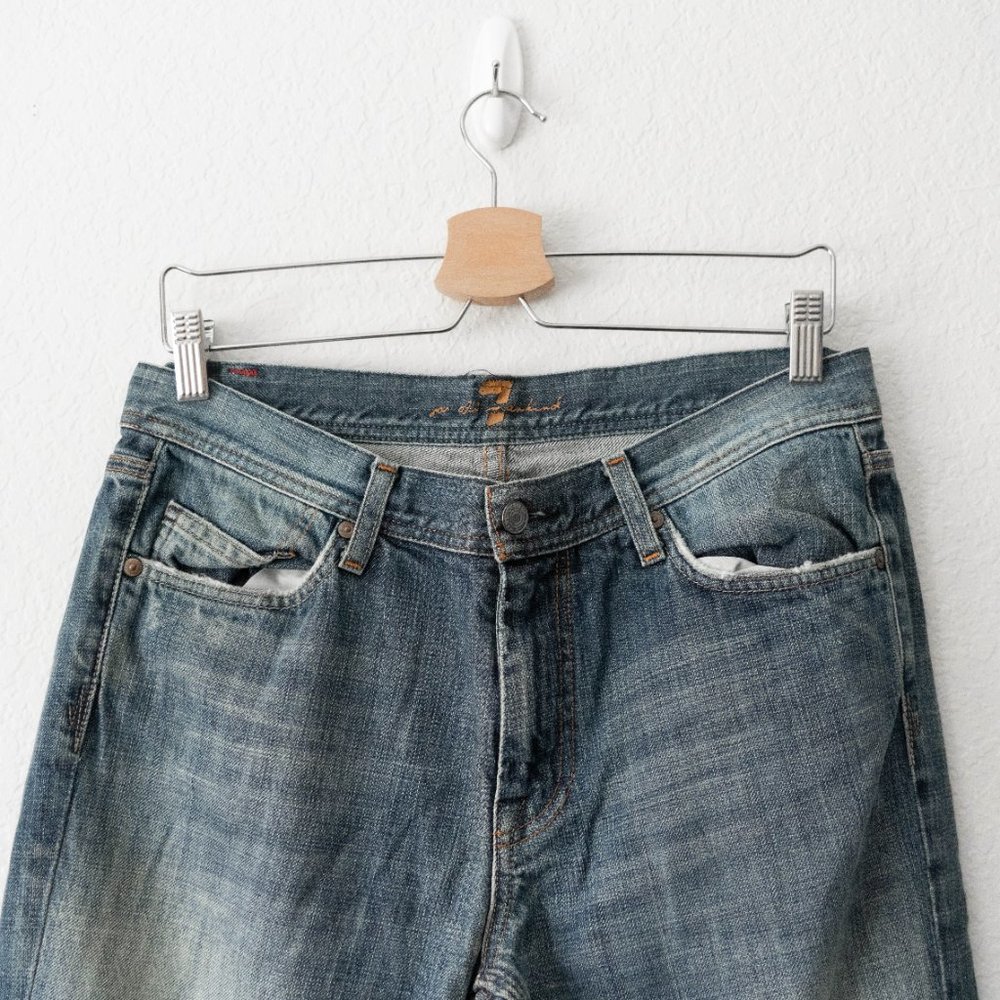 7 For All Mankind Women’s Flynt Jeans Size 32 - Picture 4 of 11